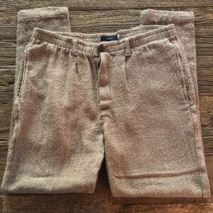 Vintage Positano Woven Cotton Pants